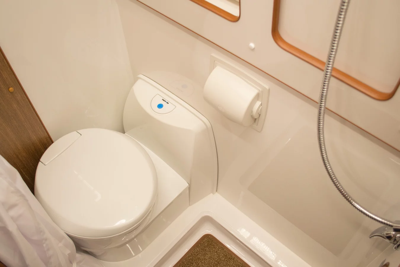 Inside the 680CRD bathroom