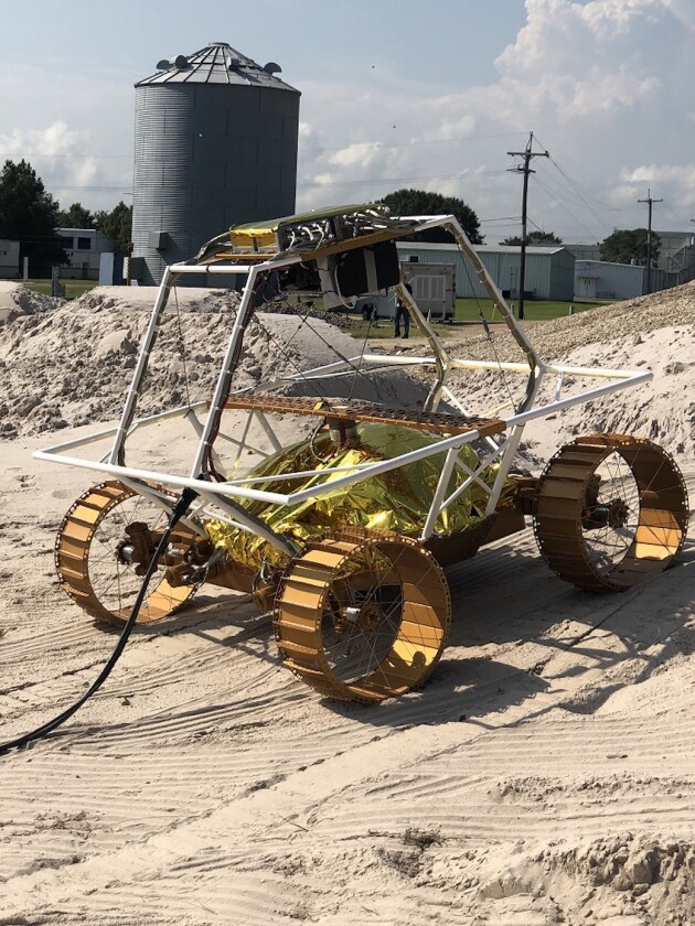 Early prototype of the VIPER rover