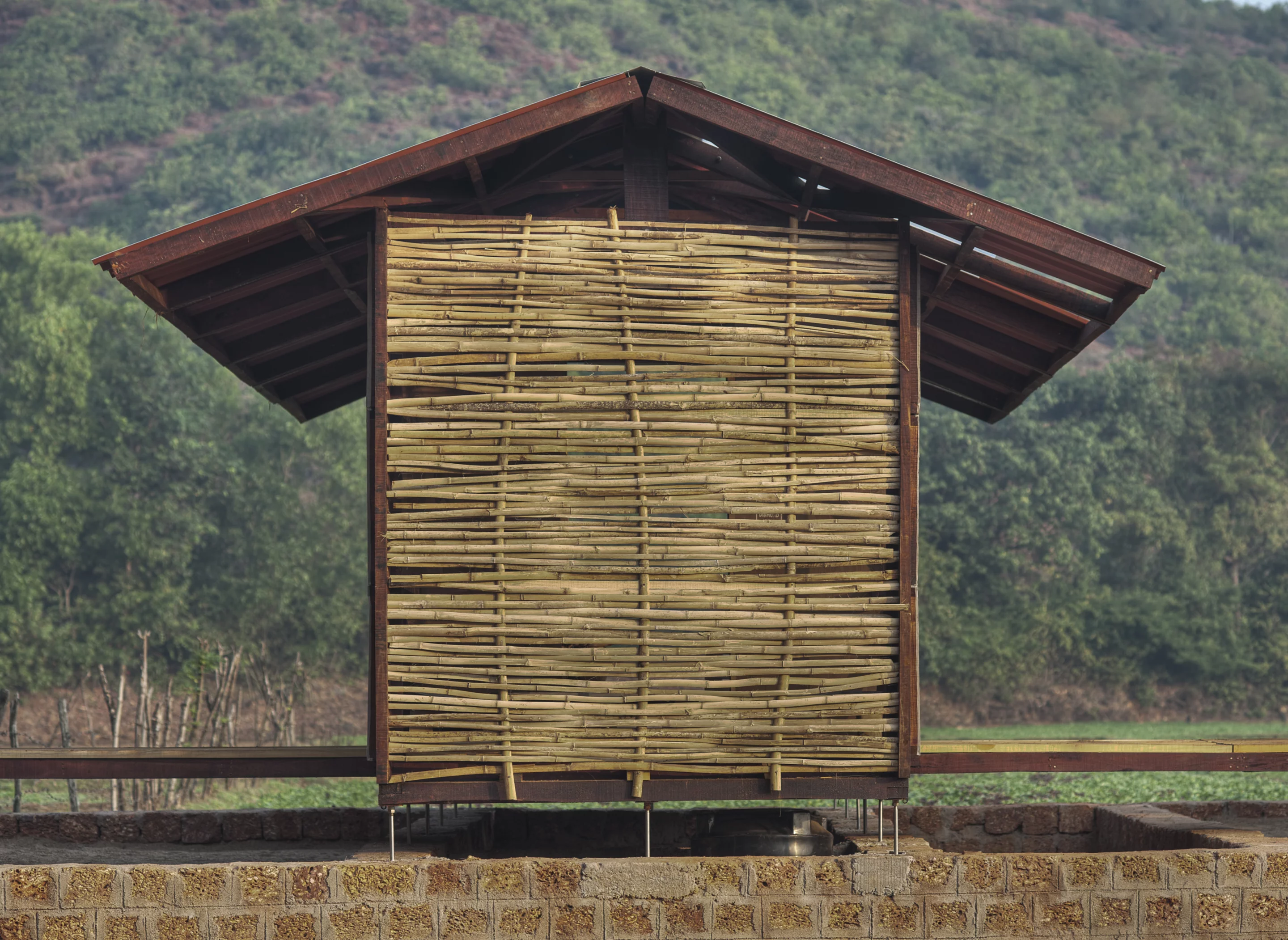 The prototype is built from locally-sourced cashew wood native to the region (Photo: Pasi Aalto/Rintala Eggertsson)