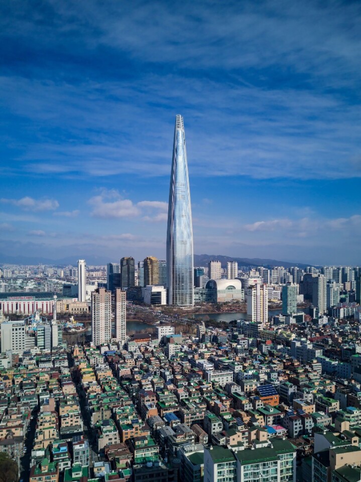 Lotte World Tower in Seoul, South Korea, by KPF
