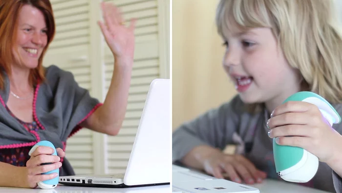 Frebble allows people to simulate touch from afar