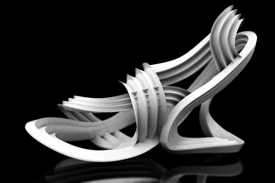 Continuum is experimenting with concept designs, "pushing the limits of what is recognizable as a shoe"