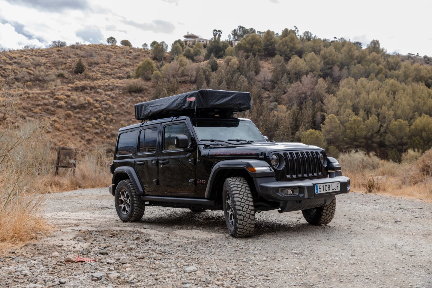 The Beyond X rooftop tent folds in half to fit a large variety of vehicles