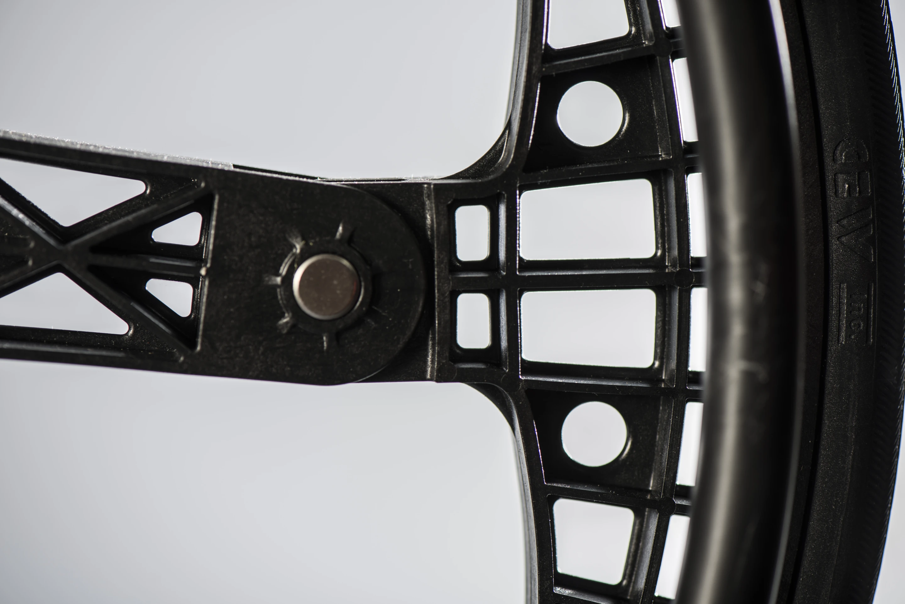 The wheel is 24 inches (61 cm) in diameter