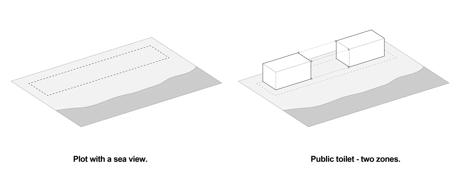 Architectural drawing of the Seaside Periscope (Image: Adam Wierciński Architekt)