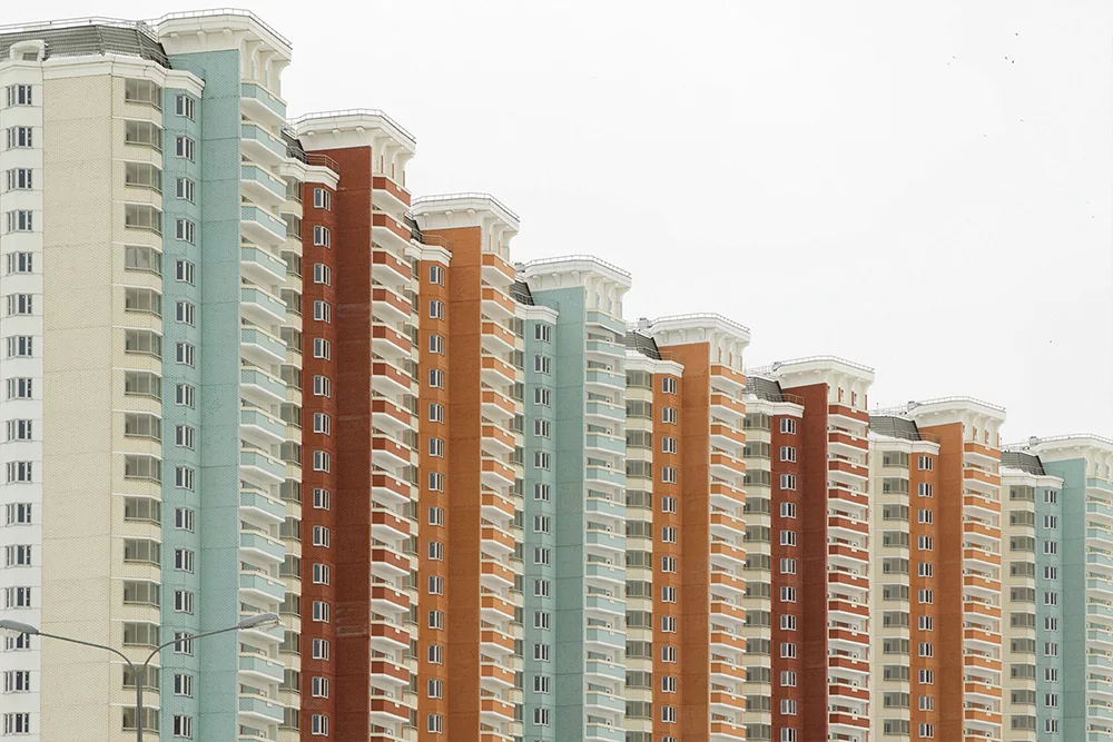 Winner of 2nd place in the Amateur Abstract category: Yana Lileeva - Stone Jungle. Modern apartment buildings in Moscow