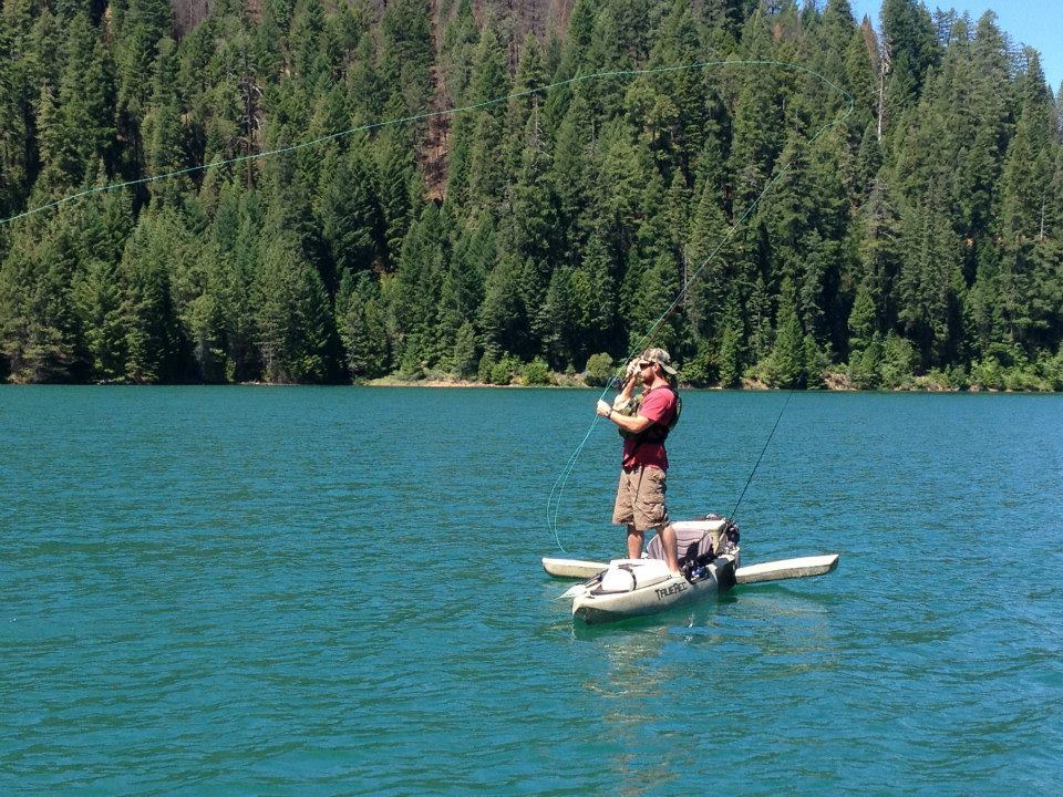 The kayak itself measures 13 feet (4 m) long by 32 inches (81 cm) wide, weighs 75 lb (34 kg) and can carry up to 450 lb (204 kg)