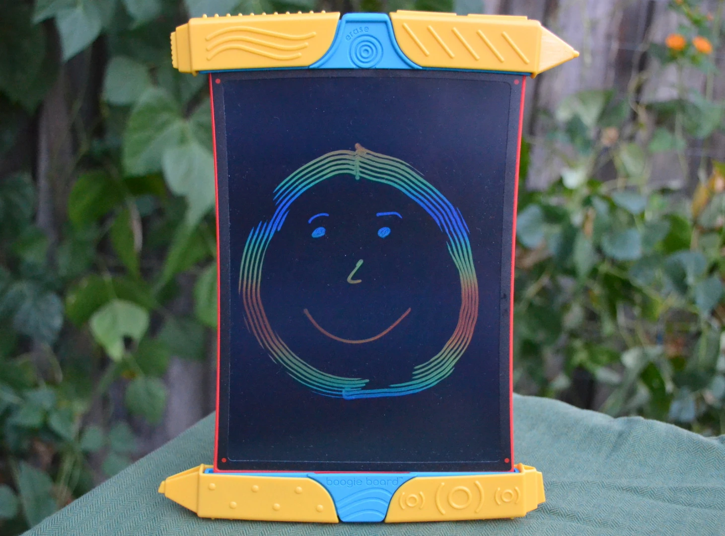 The Scribble n’ Play is the first Boogie Board to feature color