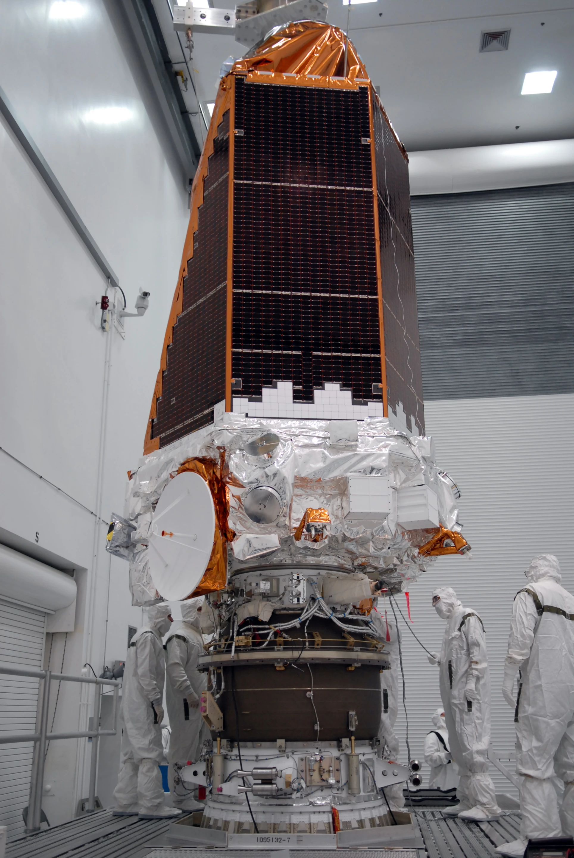 Kepler spacecraft undergoing final checks before launch in 2009 (Image: NASA)