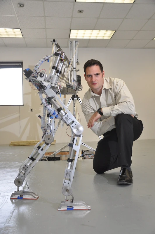 AMBER 2 and Dr. Aaron Ames, leader of the AMBER lab