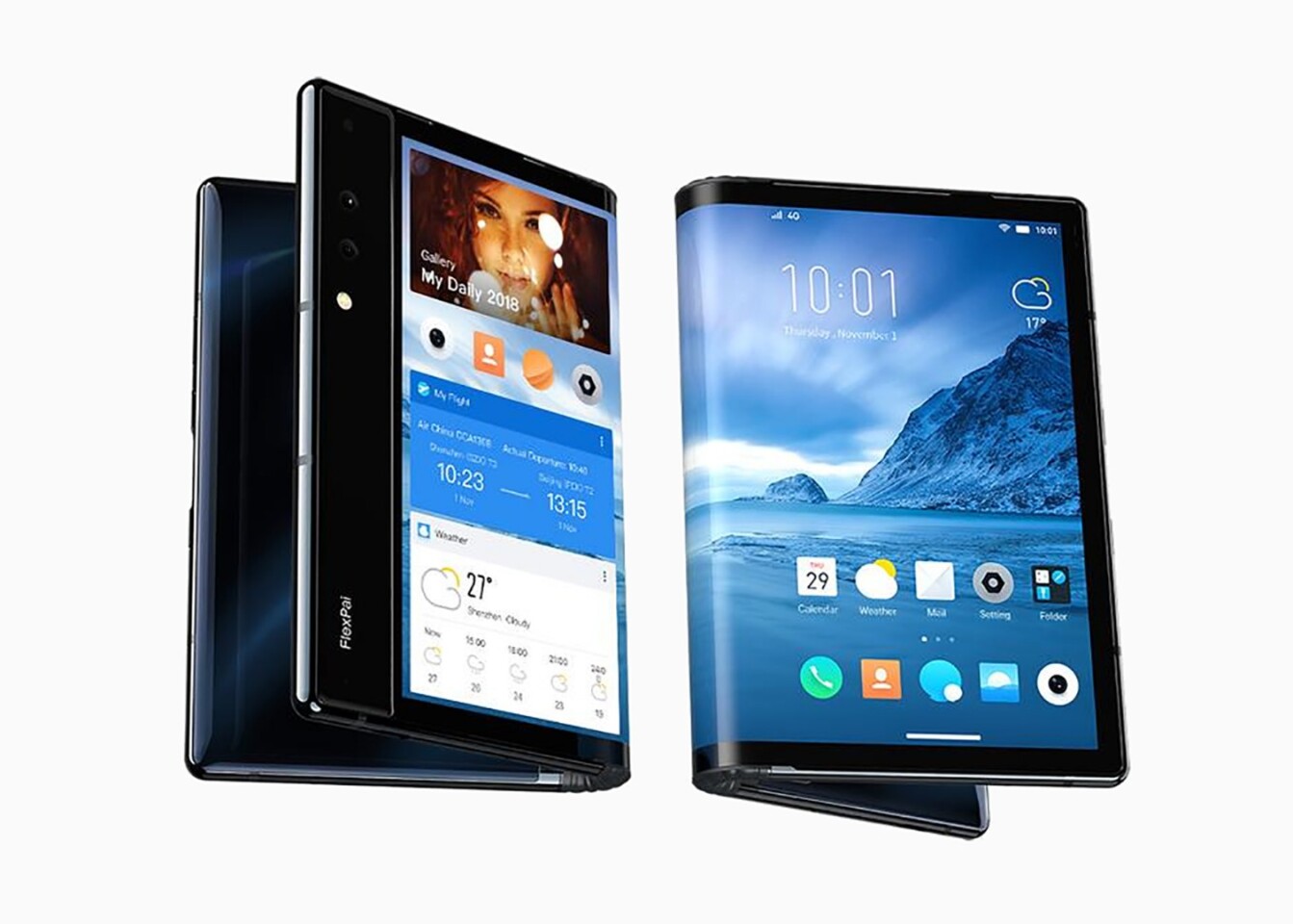 The Royole FlexPai is one of the first genuinely flexible phones we'e seen
