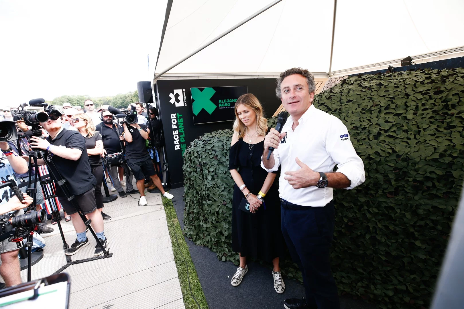 Extreme E revealed the Odyssey 21 at the 2019 Goodwood Festival of Speed