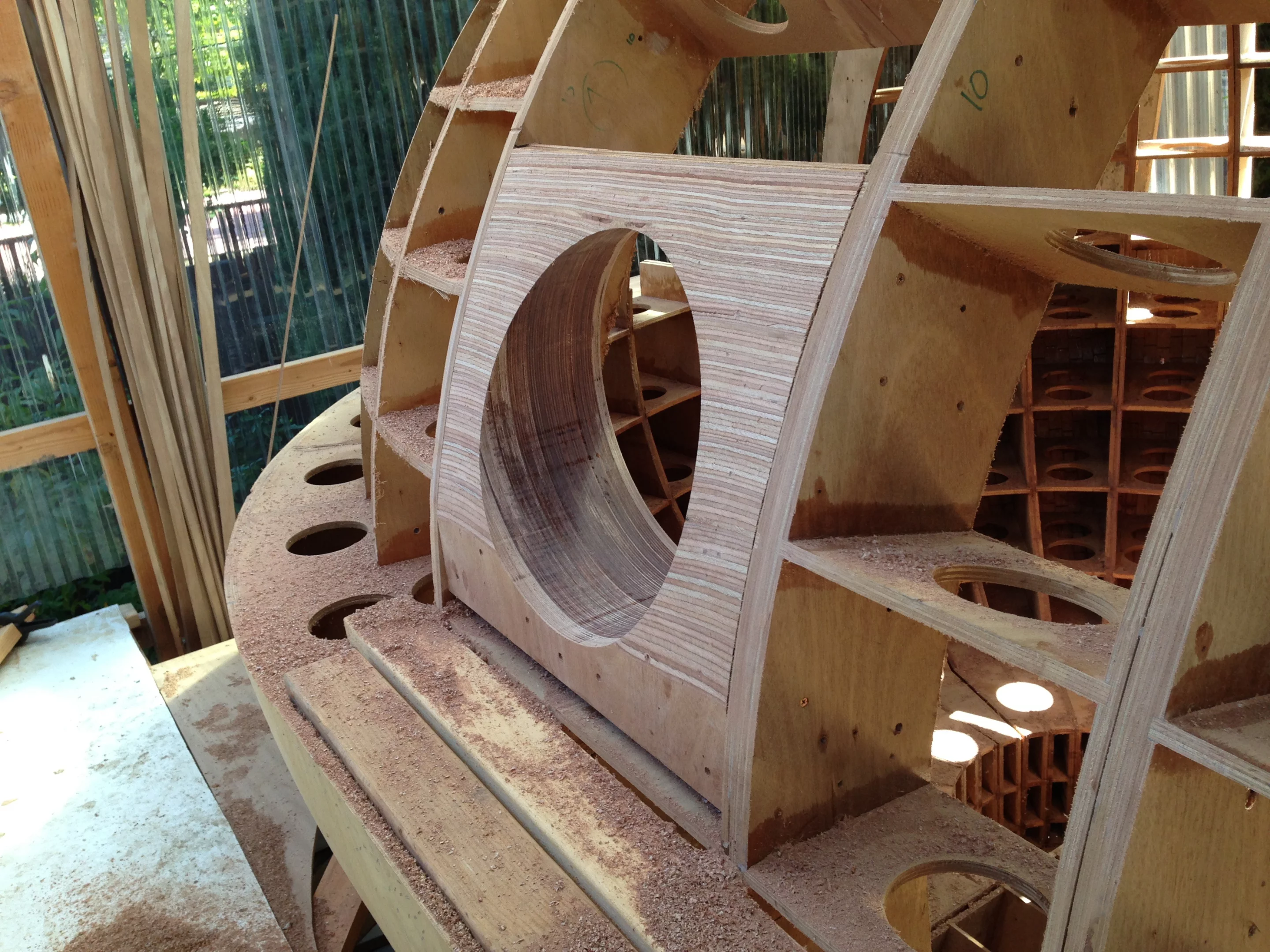 There's a captain's window and also several tough portholes installed (Photo: Chris Robinson)