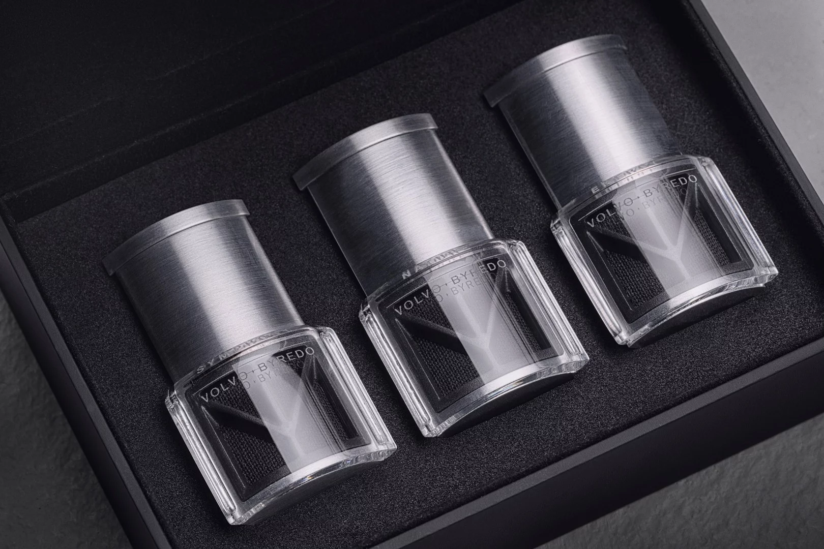 Specific fragrances go along with the sights and sounds of the Ambience concept