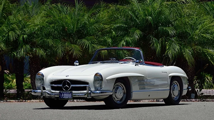 This 1963 Mercedes-Benz 300 SL Roadster is estimated to sell for between $1,900,000 and $2,200,000