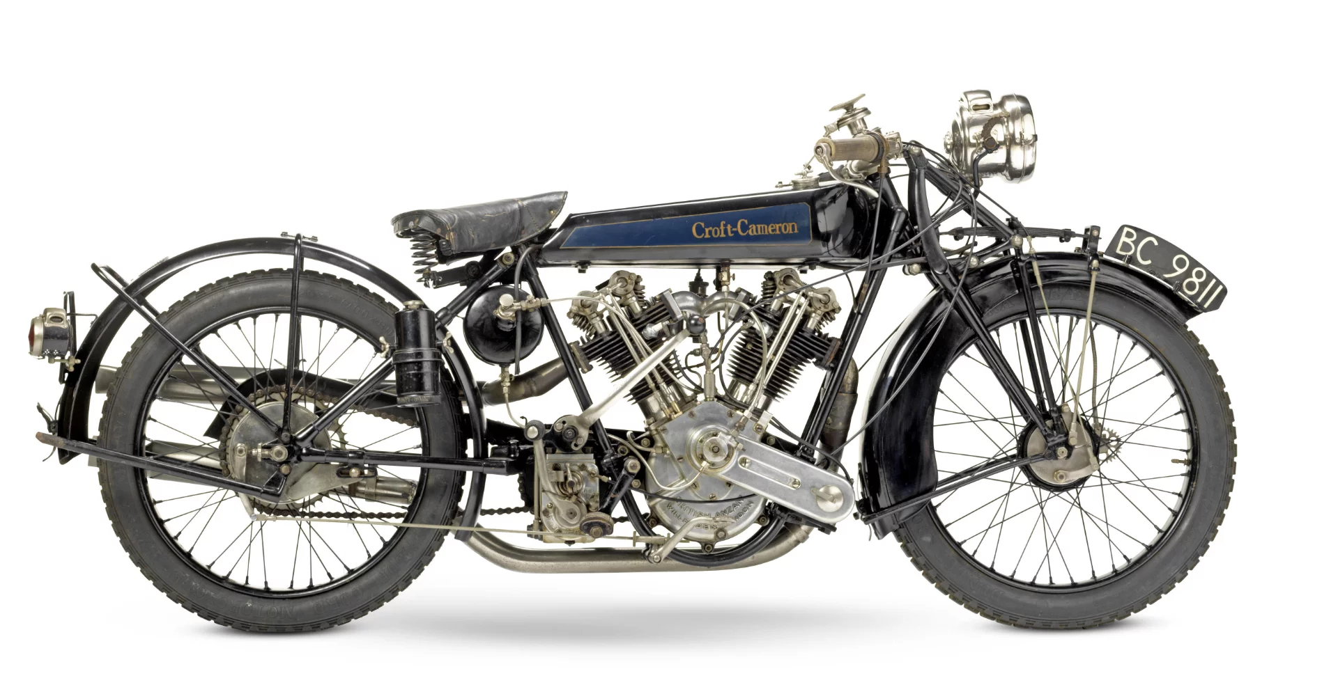 The Autoped doesn't have the hairy-chested top speeds of the auction's highest priced motorcycle, a 1924 Croft-Cameron 996CC Super Eight, which is expected to fetch between US$210,000 and $260,000, but it is an absolutely authentic specimen of the original scooter which spawned the most common form of two-wheeled personal transport on planet Earth to this day.