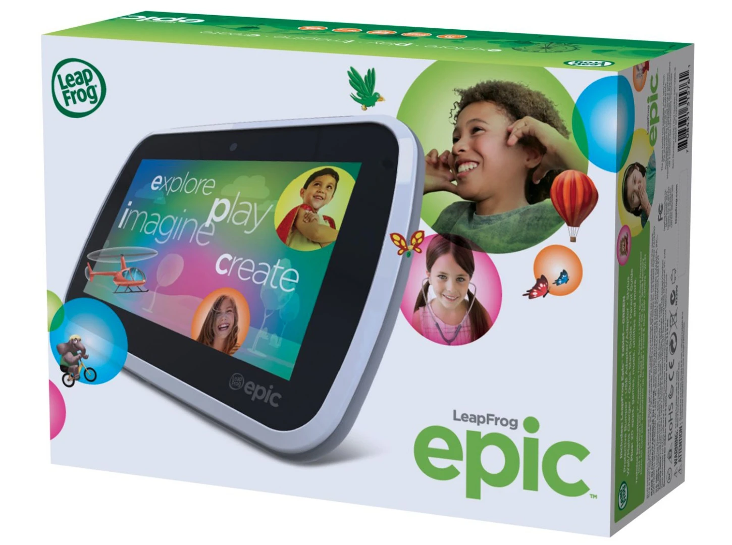 The LeapFrog Epic tablet for children will be available from September priced at US$140.