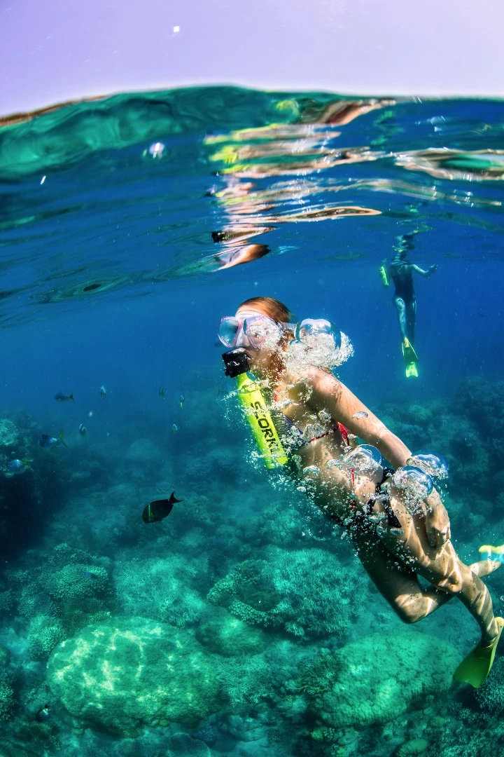 The Scorkl is a lightweight compact breathing device that enables you to breathe underwater for up to 10 minutes.