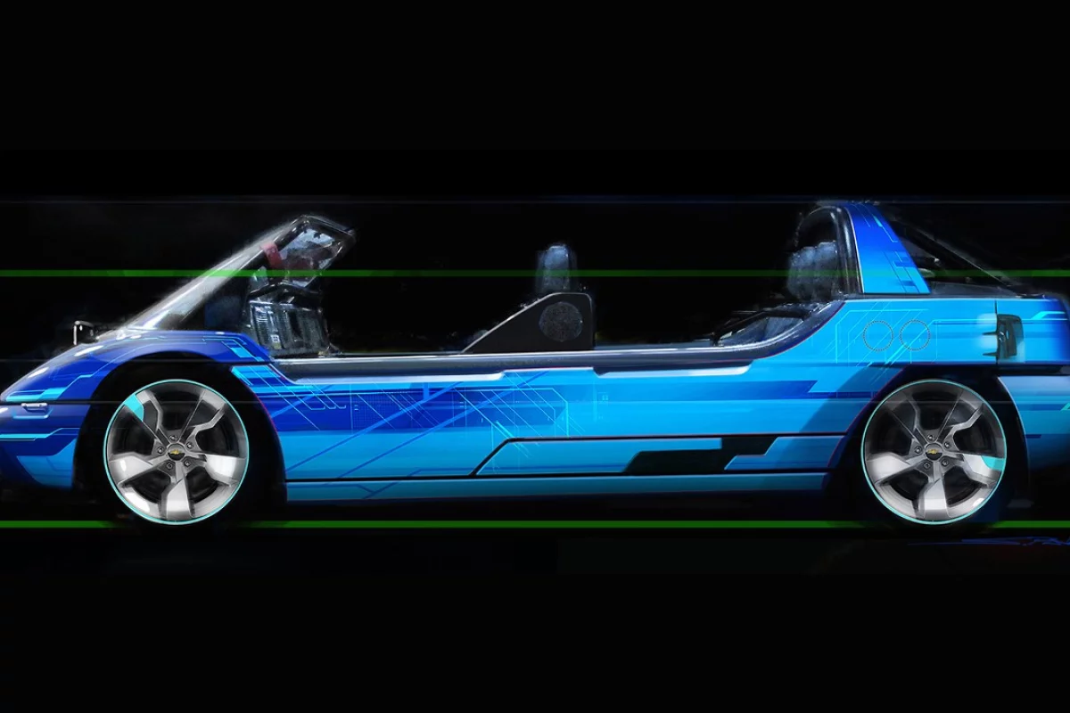 Budding designers can evaluate their design in a six-person car