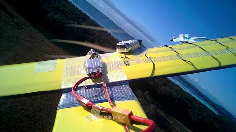 Larger Fixed Wing Prototype first flight