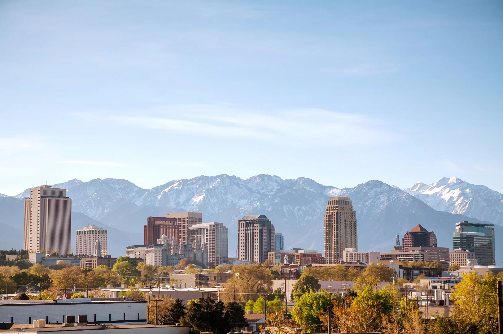 Utah’s high-elevation capital, Salt Lake City