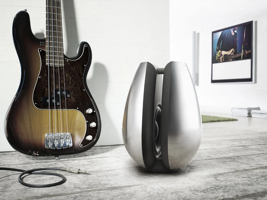 Bang & Olufsen's BeoLab-11 uses two opposing drivers to take advantage of the Acoustic Balance Principle