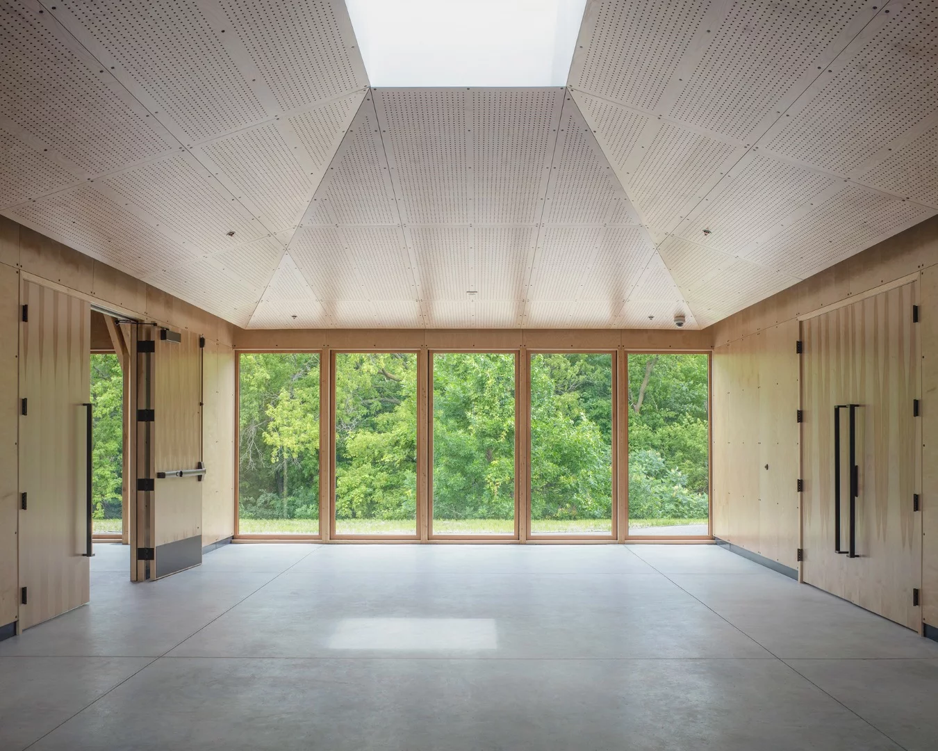 Tashjian Bee and Pollinator Discovery Center incorporates a 120 year old barn