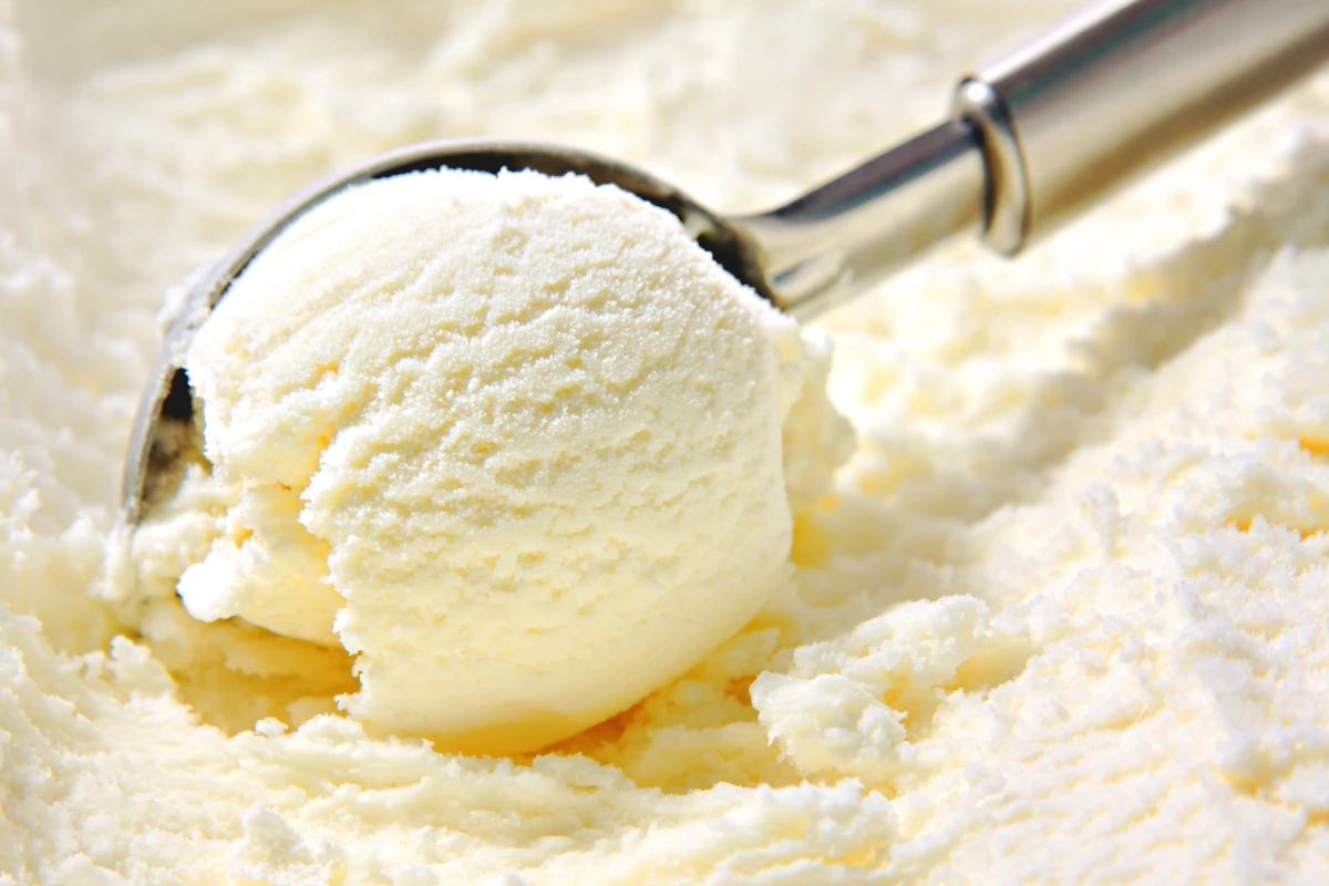 Ice cream with added banana-derived cellulose nanofibrils takes longer to melt