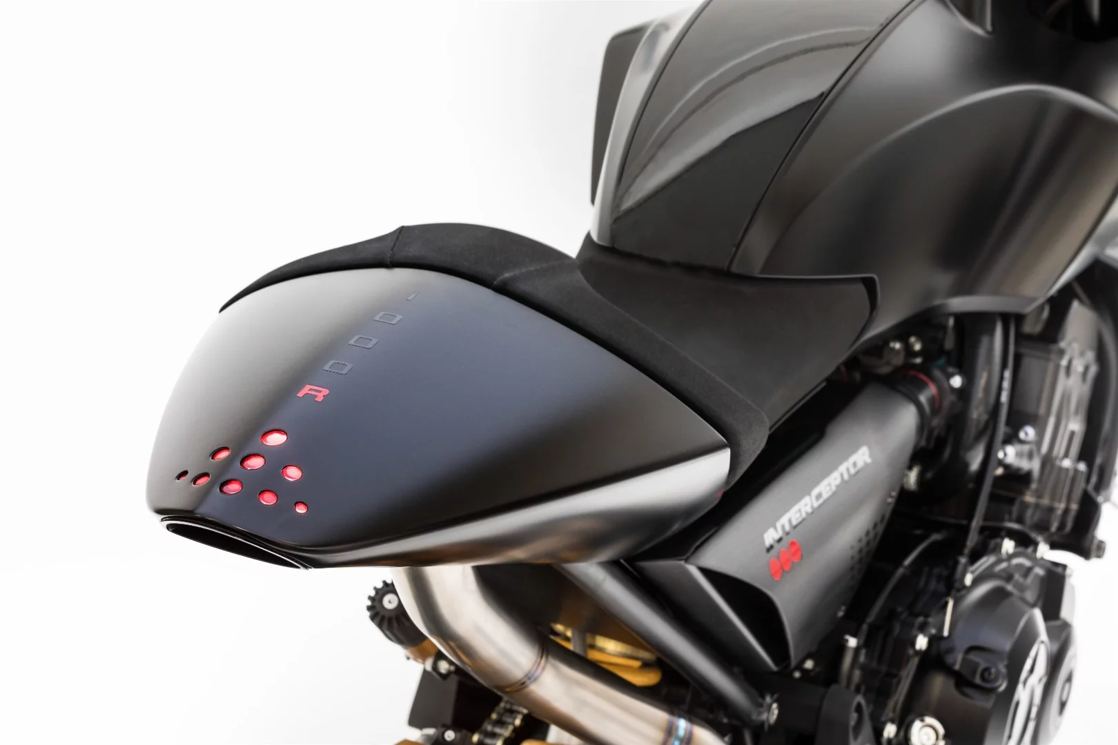 Honda's CB4 Interceptor concept: nifty looking tail section will never make it onto a production bike