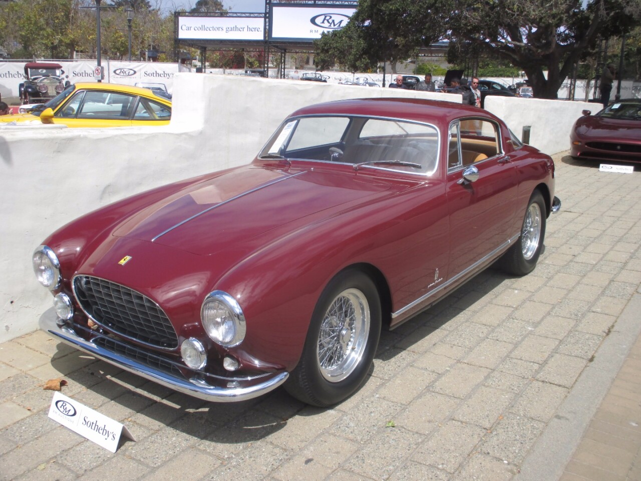 No sale | 1954 Ferrari 250 Europa GT CoupeEstimate: $2,000,000 to $2,800,000Official Auction Description: RM-SothebysLot 128