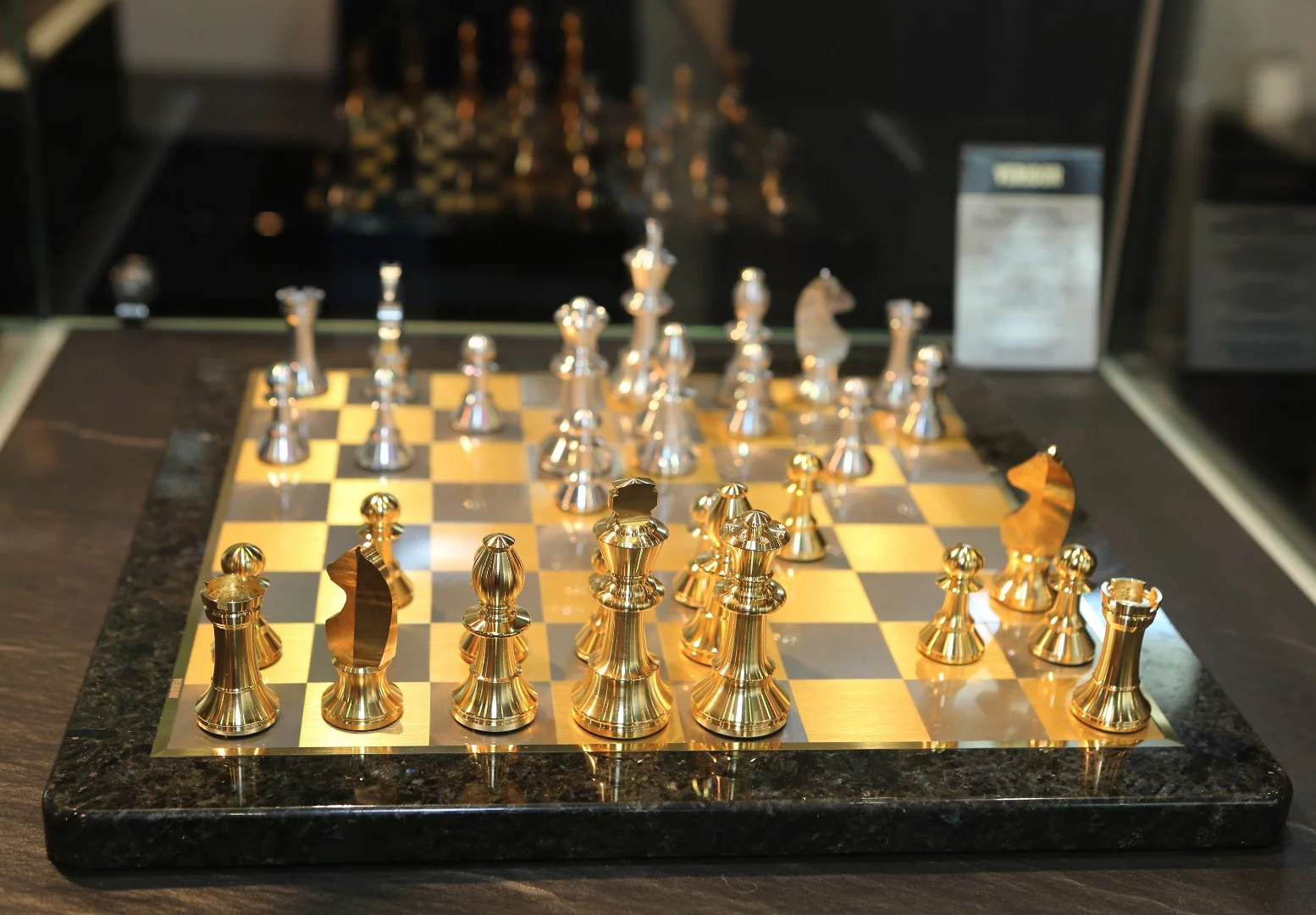 Chess is one of the world's longest surviving cerebral past-times and we saw many beautiful chess sets at Top Marques, with this effort from the joint Veridor and Lieb-Manufaktur stand top of my list. Both companies make some exquisite versions of traditional parlour games in noble metals and the following images all come from that stand. Veridor makes the pieces, while Lieb-Manufaktur puts it all together in a suitcase.