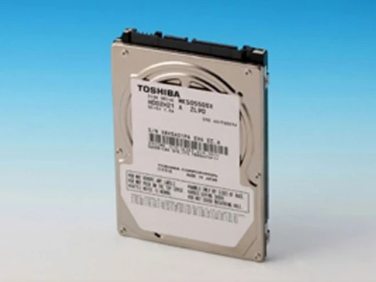 Toshiba's new 500GB 2.5-inch HDD