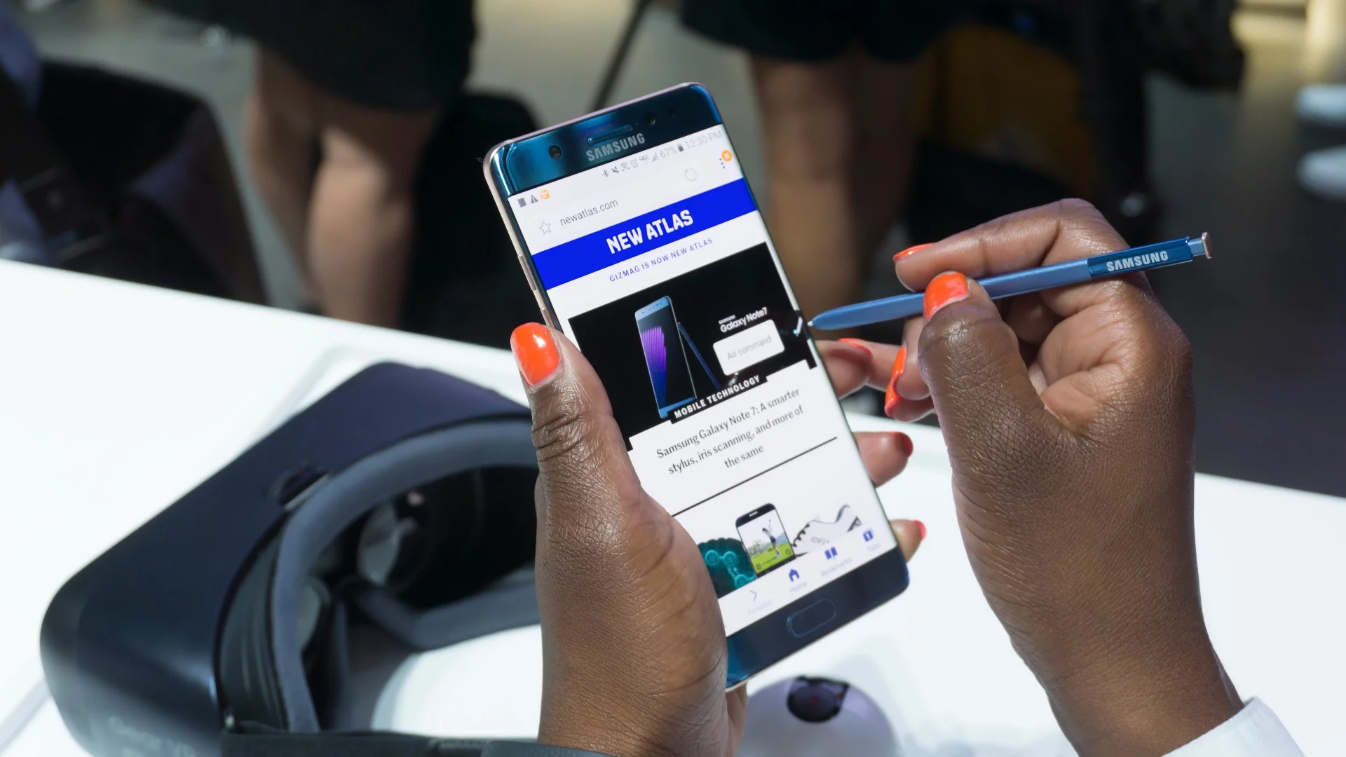 The Galaxy Note 7 has twice the levels of pressure sensitivity as the Note 5 and Note 4