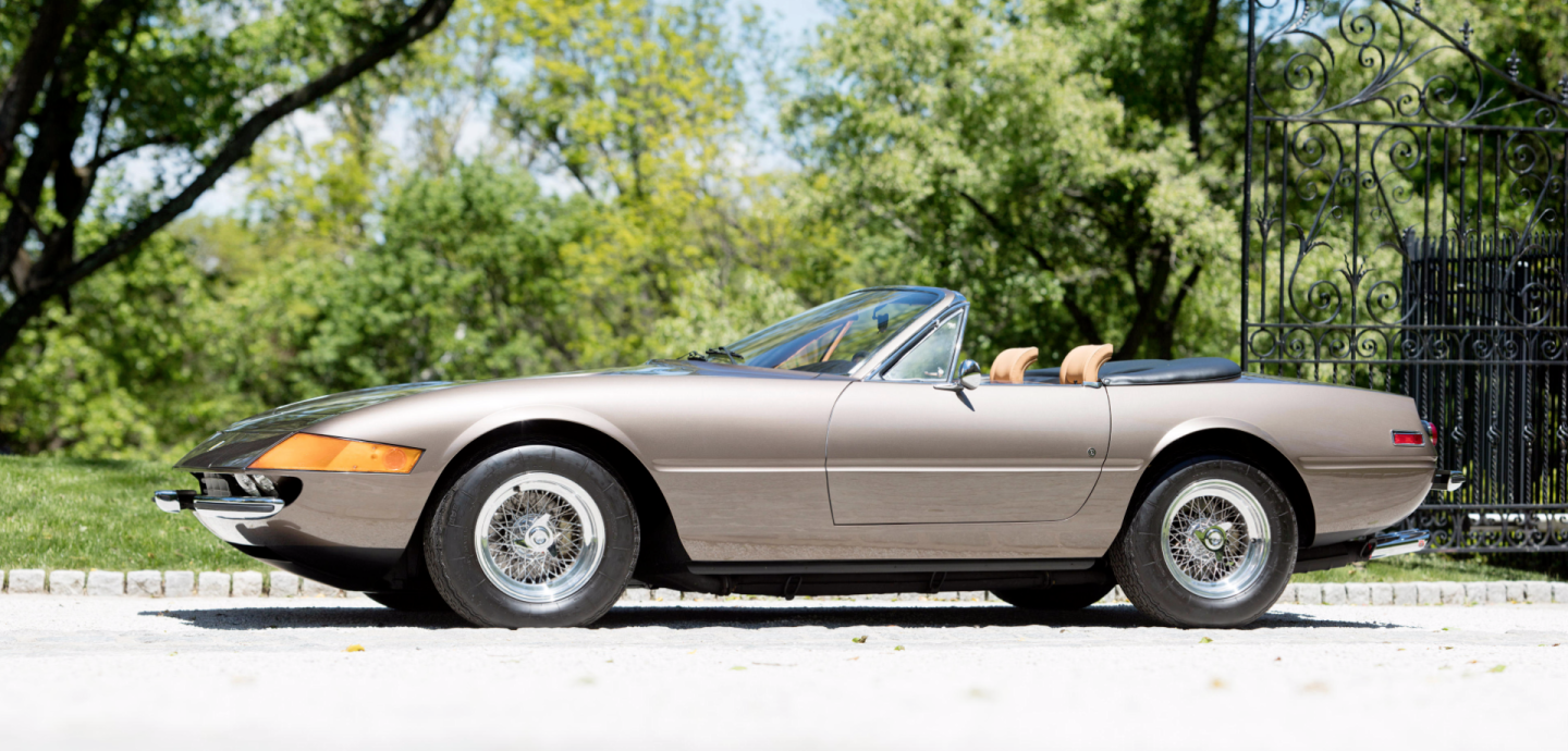 No sale | 1972 Ferrari 365GTS/4 Daytona SpiderEstimate: $2,700,000 to $3,000,000Official Auction Description: BonhamsLot 65