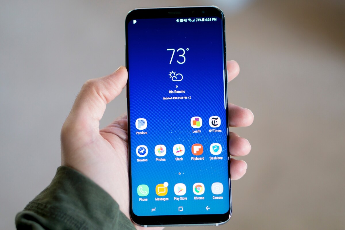 We take an early look at Samsung's Galaxy S8+