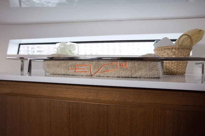 The Evo 43 brings a different look to the sea
