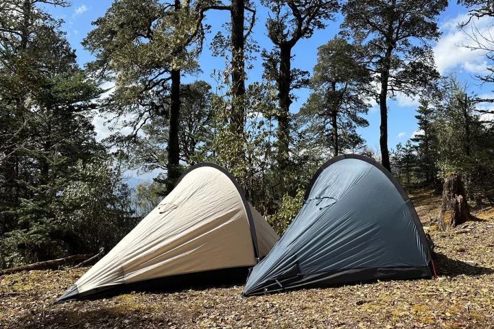 Thecatal goes the opposite direction from its massive Magic Fort, launching one of the lightest, sleekest backpacking tents out there