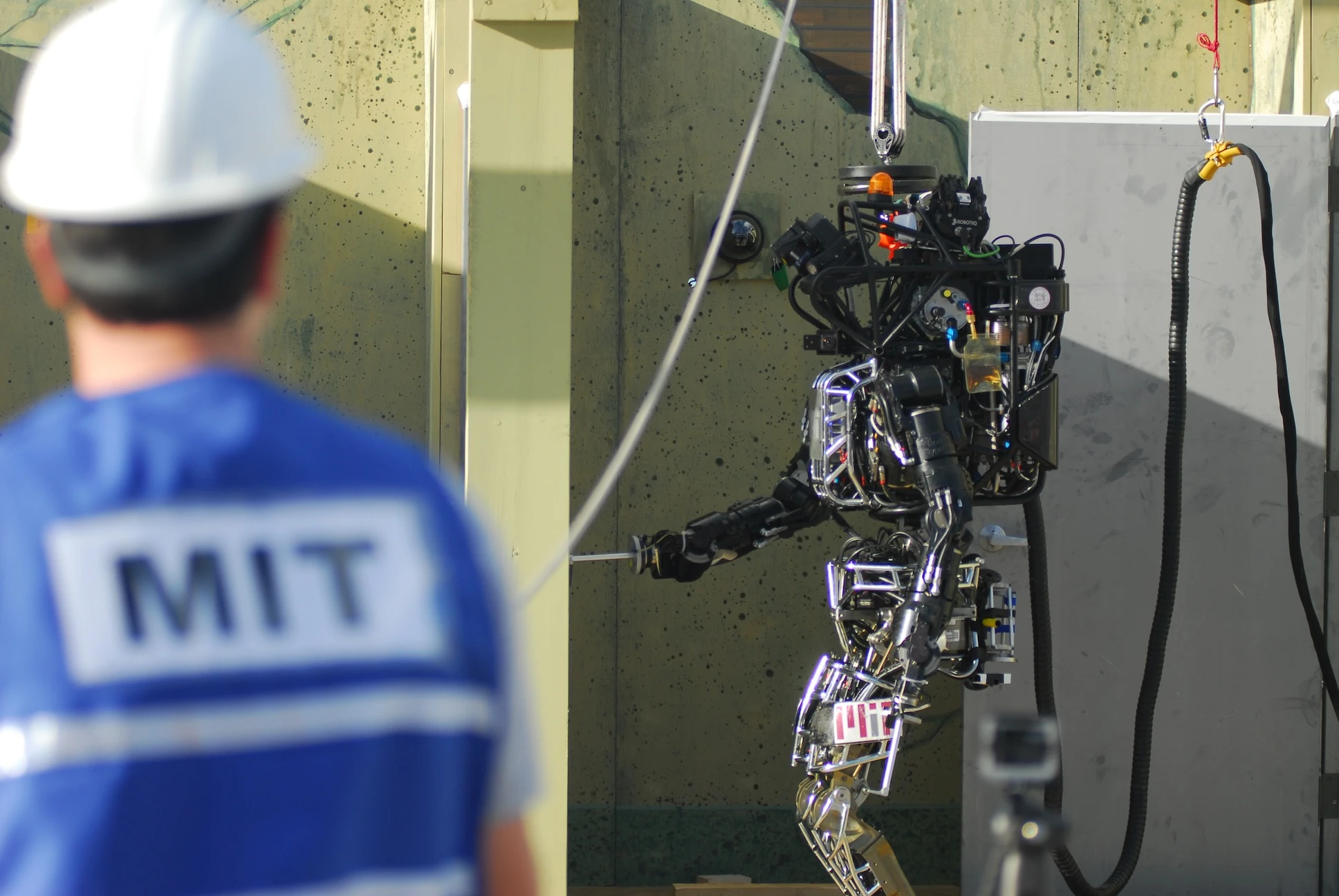 MIT robot at the doors
