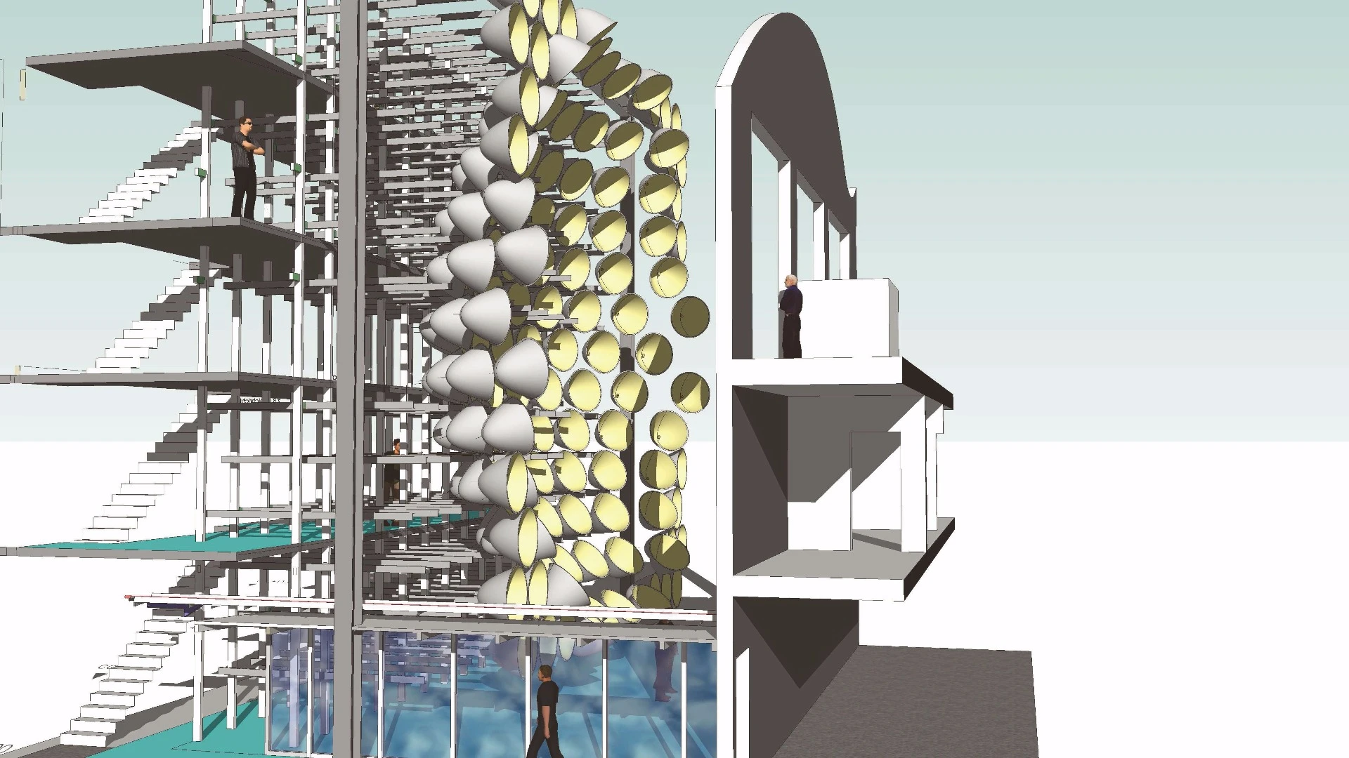 Cross section of Synlight