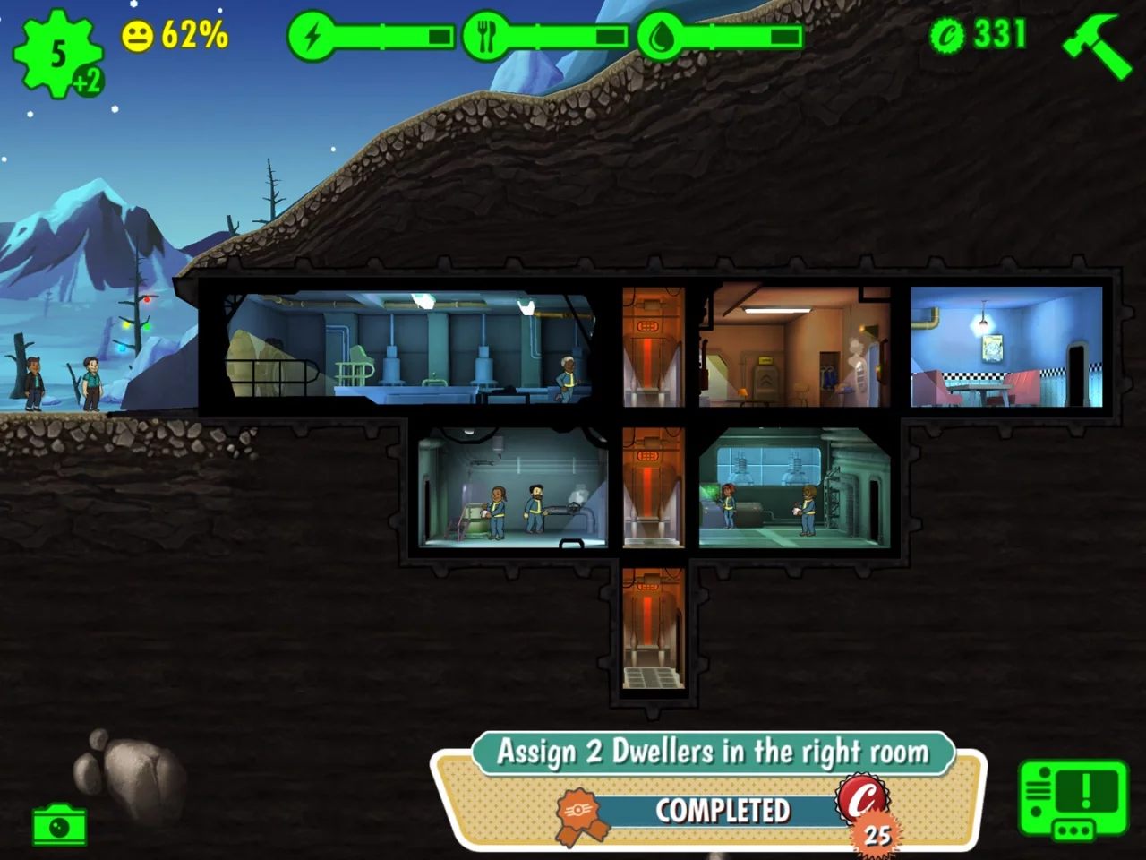 Fallout Shelter was one of the year's major releases