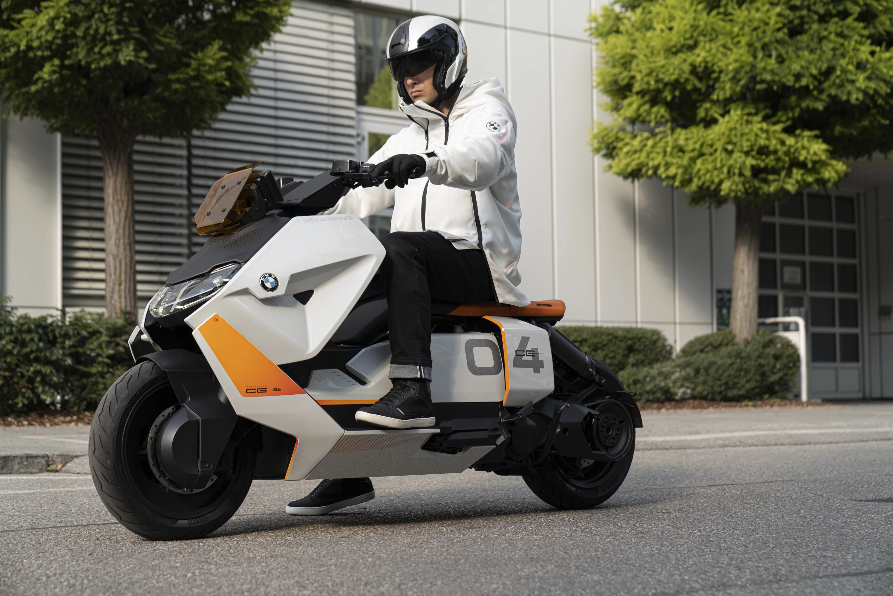 A futuristic daily electric commuter with a practical day to day range of around 120 km