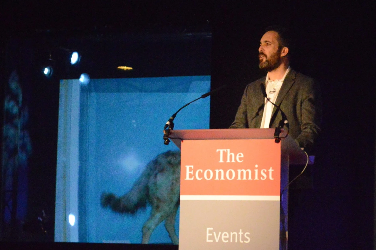 BERG's Matt Webb at Technology Frontiers 2013 (Photo: Gizmag)