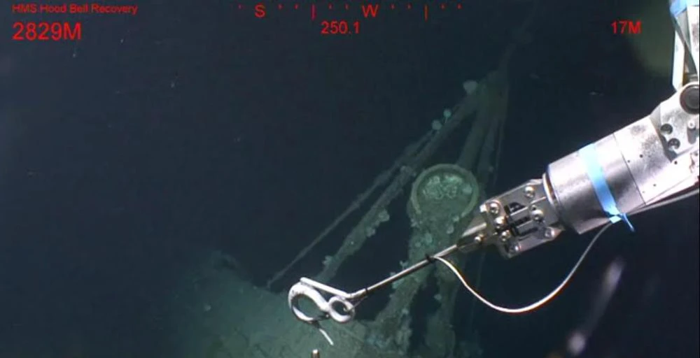 The previous attempt to recover the bell in 2012
