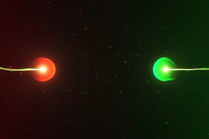 Scientists have found that antimatter particles fall down, not up, just like regular matter