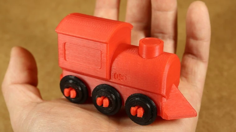 A 3D model printed via the new 3D Bilder application for Windows 8.1
