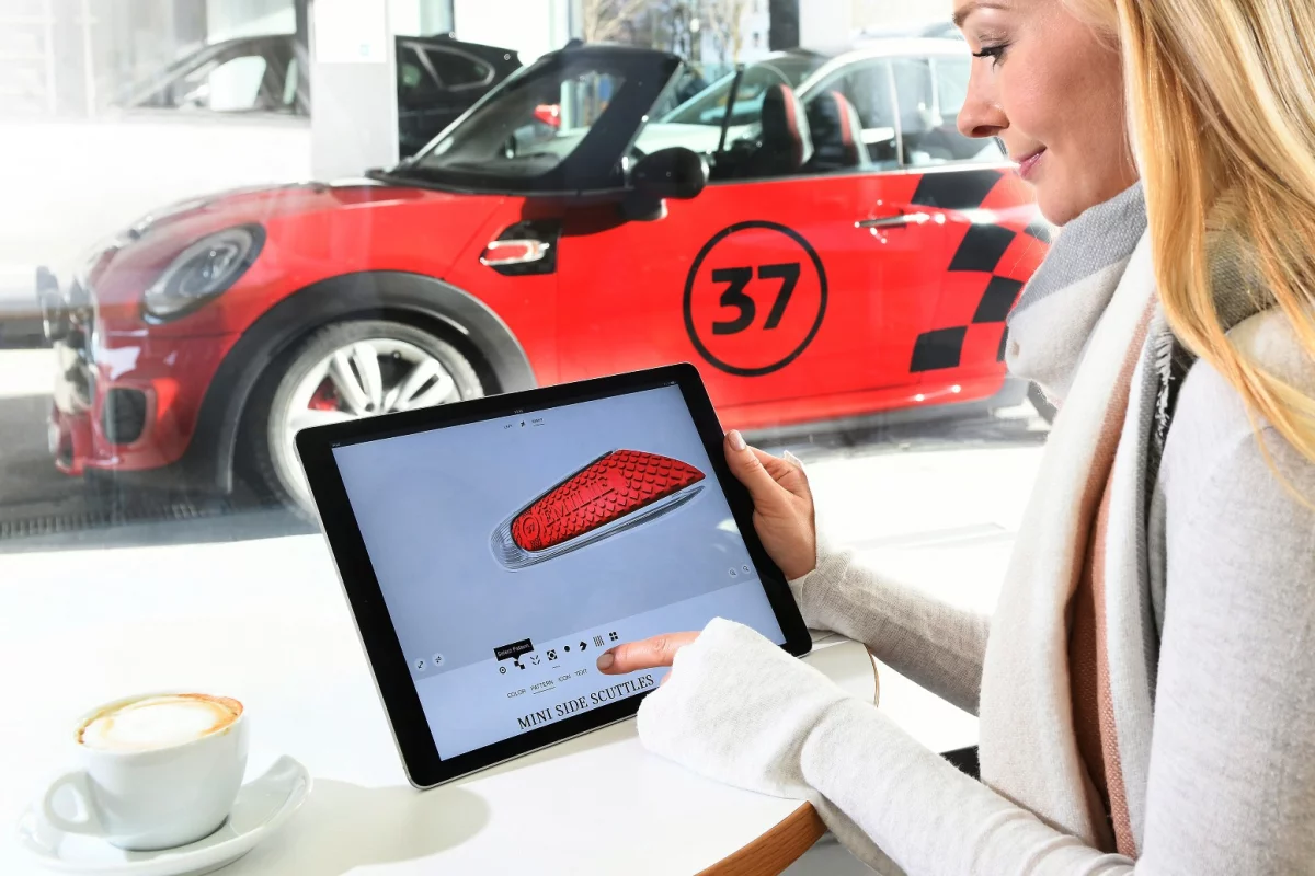 Mini recently launched its Mini Yours Customised range of personalized interior and exterior trim pieces that can be designed through an online shop
