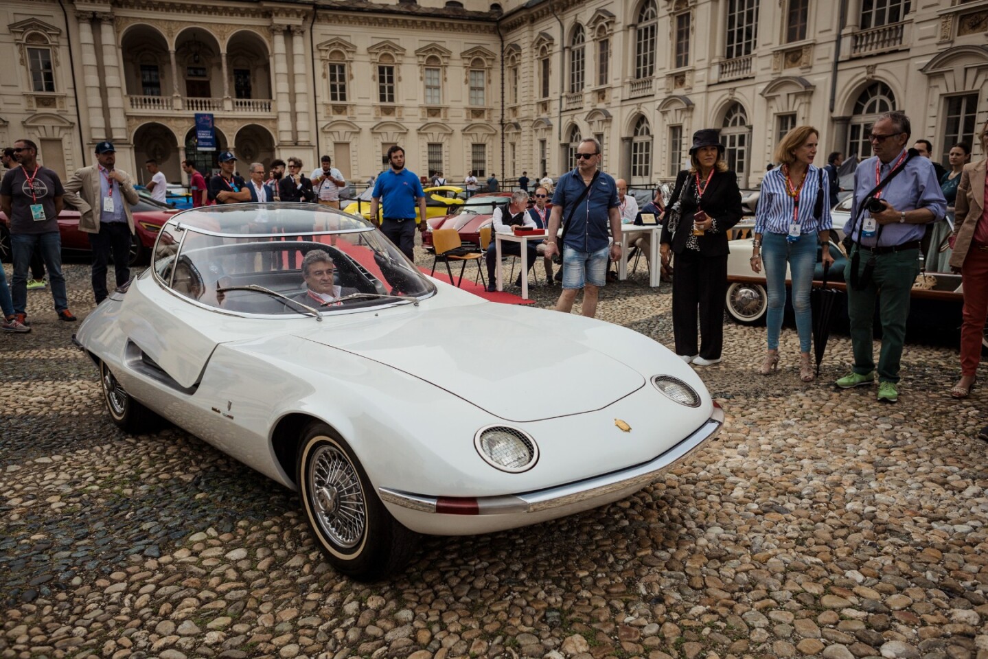 Giorgetto Giugiaro's 1963 Chevrolet Corvair Testudo, winner of the 'Questione di Stile' class