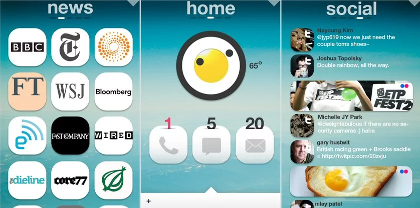 An overhauled Sense user interface