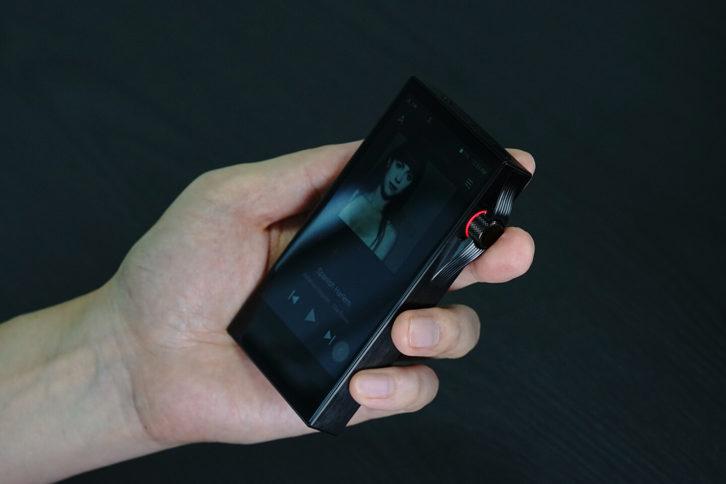 The SA700 portable music player features a 4.1-inch touchscreen and new user interface
