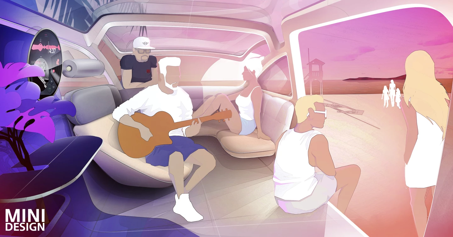 The idea of an open-air "Vibe" zone works in the city, at the park, on the beach or anywhere where people congregate
